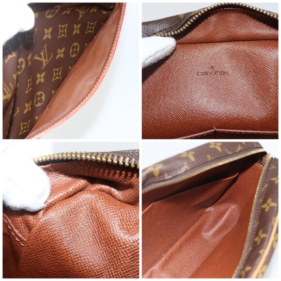 LOUIS VUITTON Monogram Compiegne 28 Clutch Bag M51845 LV Auth 156208 - Picture 15 of 16